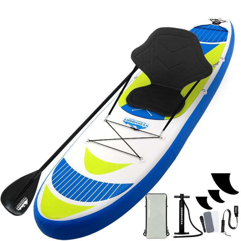 Stand Up Paddle Boards 11ft Inflatable SUP Surfboard Paddleboard Kayak - Outdoor > Boating - Rivercity House & Home Co. (ABN 18 642 972 209) - Affordable Modern Furniture Australia