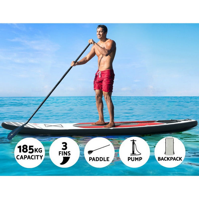 Stand Up Paddle Boards SUP 11ft Inflatable Surfboard Paddleboard Kayak - Outdoor > Boating - Rivercity House & Home Co. (ABN 18 642 972 209) - Affordable Modern Furniture Australia