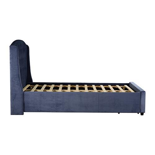 Stella King Bed Frame Navy Blue - Furniture > Bedroom - Rivercity House & Home Co. (ABN 18 642 972 209) - Affordable Modern Furniture Australia