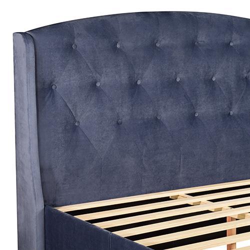 Stella King Bed Frame Navy Blue - Furniture > Bedroom - Rivercity House & Home Co. (ABN 18 642 972 209) - Affordable Modern Furniture Australia