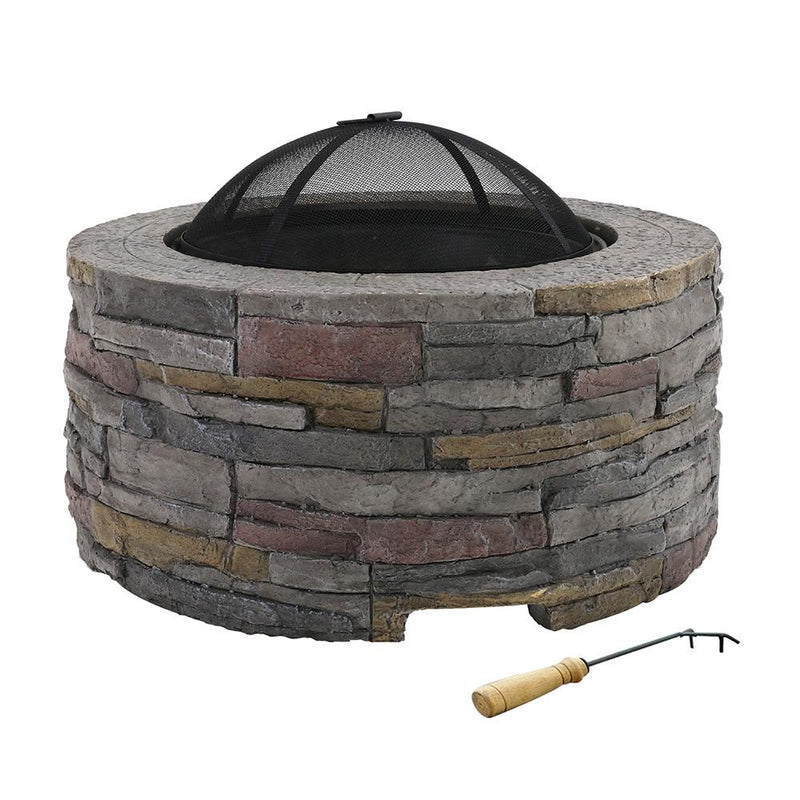 Stone Look Fire Pit - Home & Garden - Rivercity House And Home Co.