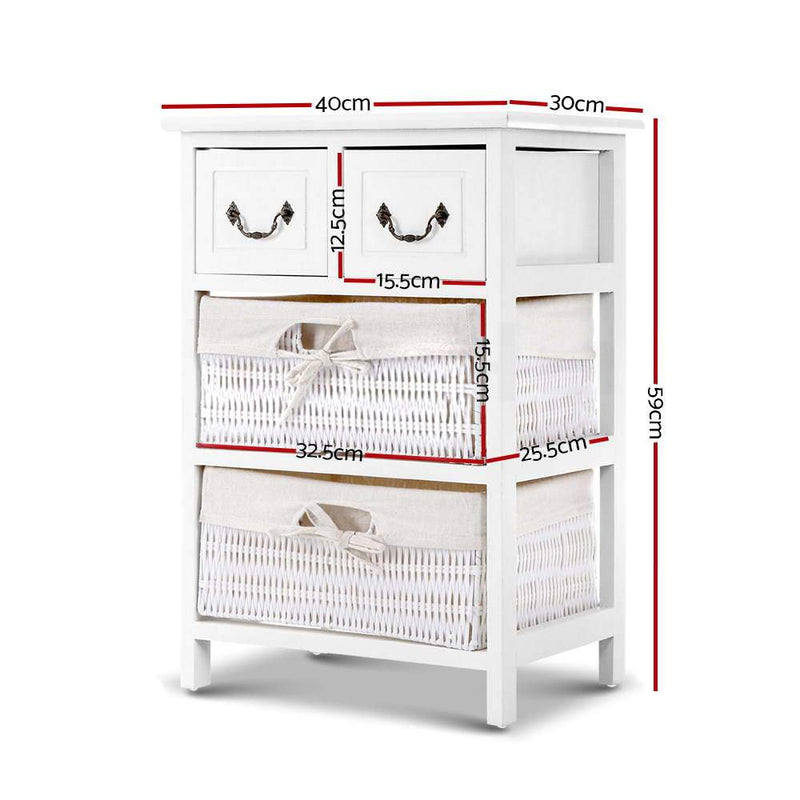 Storage Cabinet Dresser Chest of Drawers Bedside Table Bathroom Lamp Side - Rivercity House & Home Co. (ABN 18 642 972 209) - Affordable Modern Furniture Australia