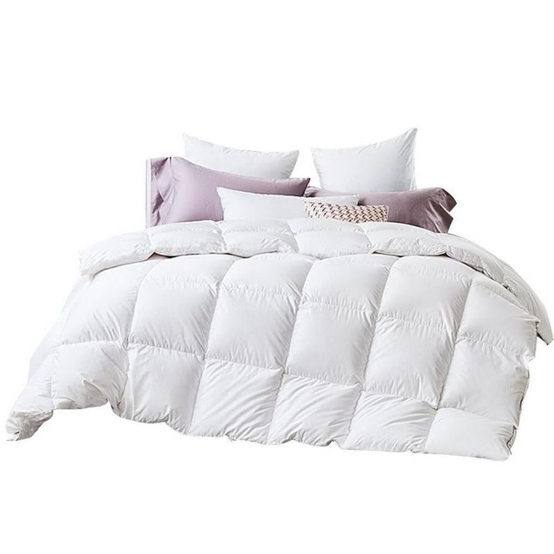 Super King Size Light Weight Duck Down Quilt - Rivercity House & Home Co. (ABN 18 642 972 209) - Affordable Modern Furniture Australia