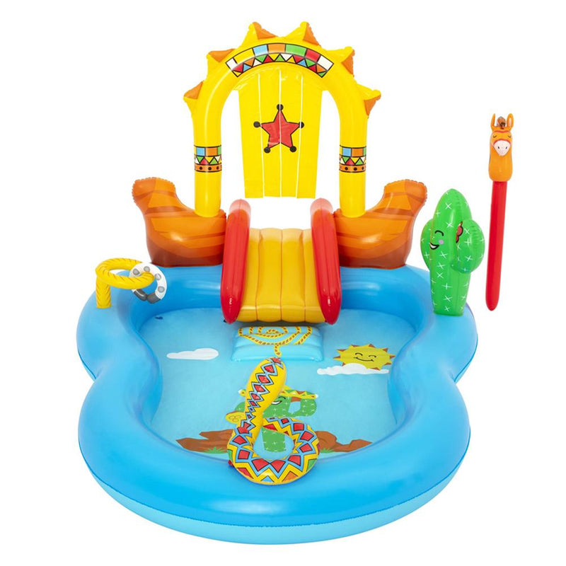 Swimming Pool Above Ground Inflatable Kids Play Wild West Pools Toy Game - Home & Garden > Pool & Accessories - Rivercity House And Home Co.