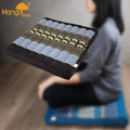 Thai Kapok Meditation Cushion Yoga Seat Blue Elephant