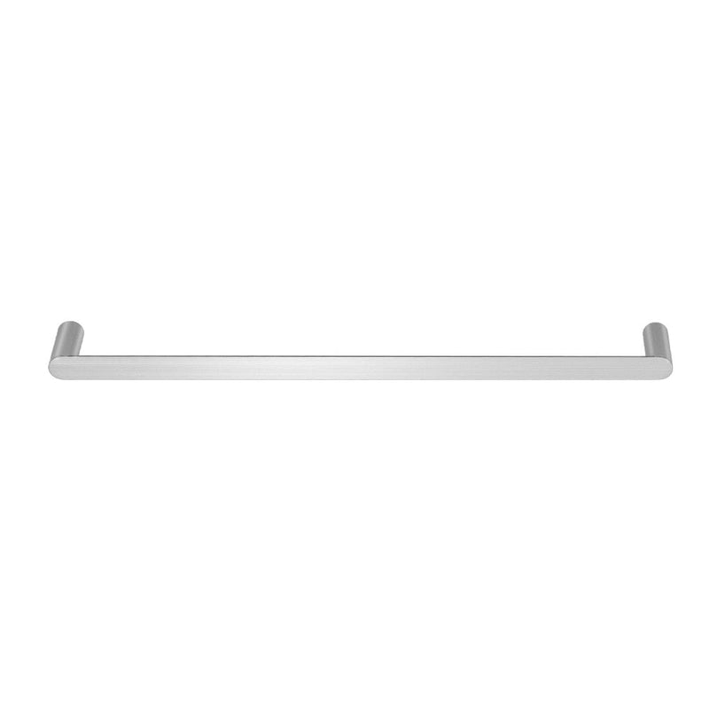 Towel Rail Rack Holder Single 600mm Wall Mounted Stainless Steel Silver - Home & Garden > Bathroom Accessories - Rivercity House & Home Co. (ABN 18 642 972 209) - Affordable Modern Furniture Australia