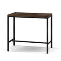 Vintage Industrial High Bar Table (Dark Brown)