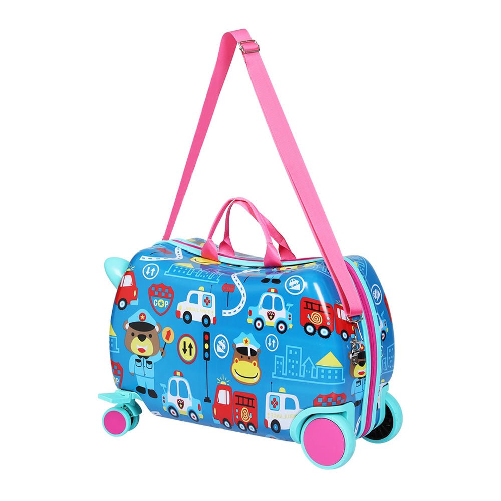17" Kids Ride On Luggage Suitcase Cars - Home & Garden > Travel - Rivercity House & Home Co. (ABN 18 642 972 209) - Affordable Modern Furniture Australia
