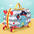 17Inch Kids Ride On Luggage Suitcase Octopus