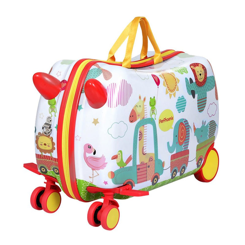 17" Kids Ride On Luggage Suitcase Zoo - Home & Garden > Travel - Rivercity House & Home Co. (ABN 18 642 972 209) - Affordable Modern Furniture Australia