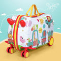 17Inch Kids Ride On Luggage Suitcase Zoo