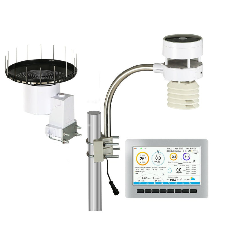 Weather Station Ultrasonic Anemometer Outdoor WiFi Rain Gauge Solar - Home & Garden > Garden Tools - Rivercity House & Home Co. (ABN 18 642 972 209) - Affordable Modern Furniture Australia