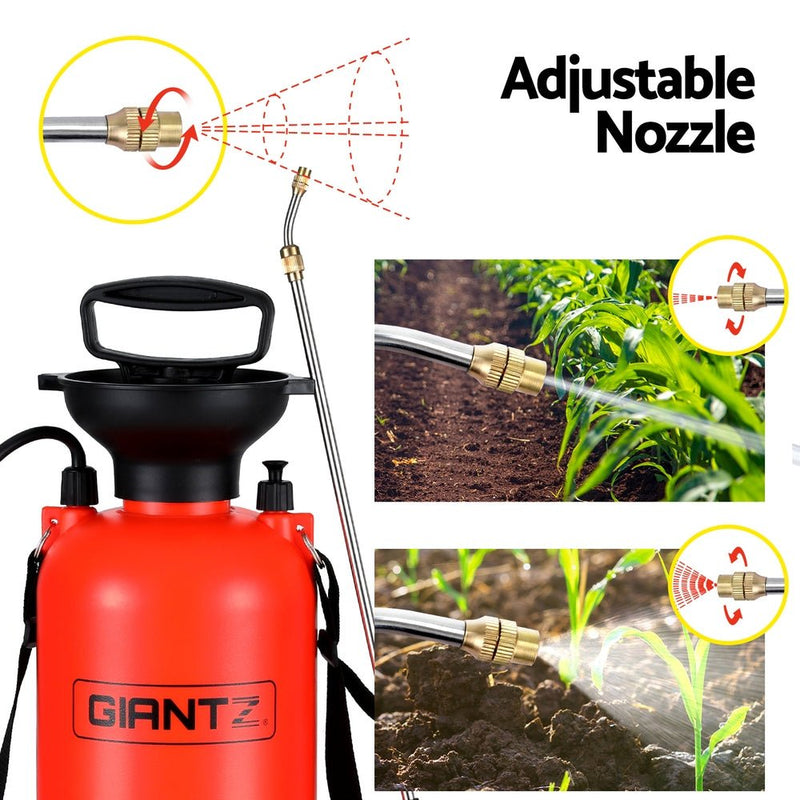 Weed Sprayer Pressure 7L Shoulder Garden Spray - Home & Garden > Garden Tools - Rivercity House & Home Co. (ABN 18 642 972 209) - Affordable Modern Furniture Australia