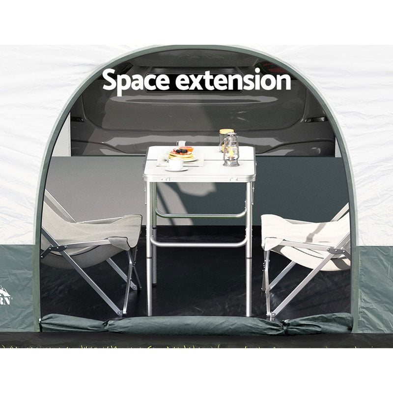 Camping Tent Car SUV Rear Extension Canopy Portable Outdoor Family 4WD - Outdoor > Camping - Rivercity House & Home Co. (ABN 18 642 972 209) - Affordable Modern Furniture Australia