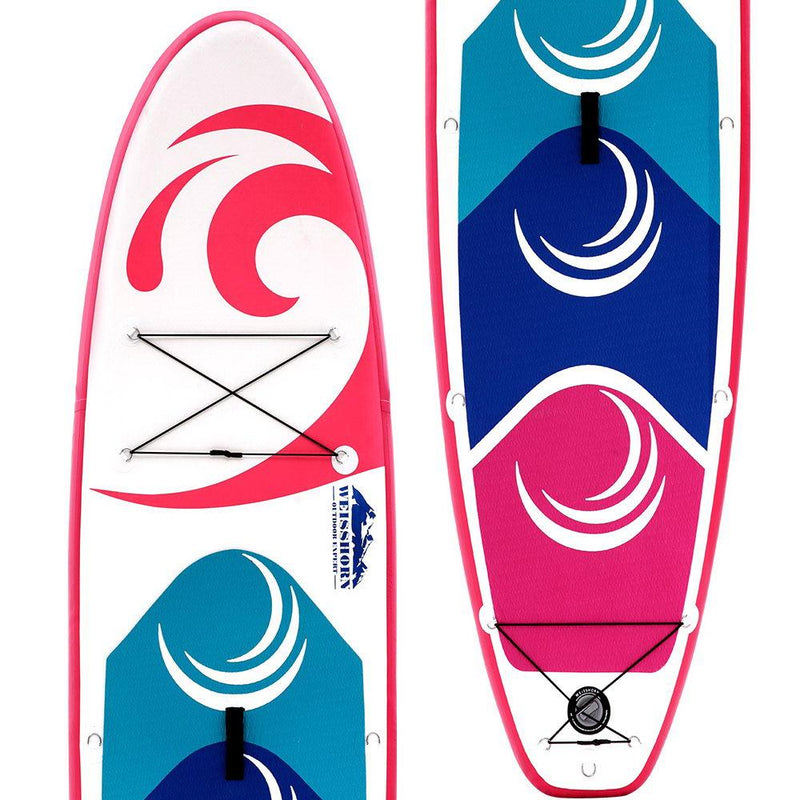 Stand Up Paddle Boards 11‚ Inflatable SUP Surfboard Paddleboard Kayak Pink - Rivercity House & Home Co. (ABN 18 642 972 209) - Affordable Modern Furniture Australia