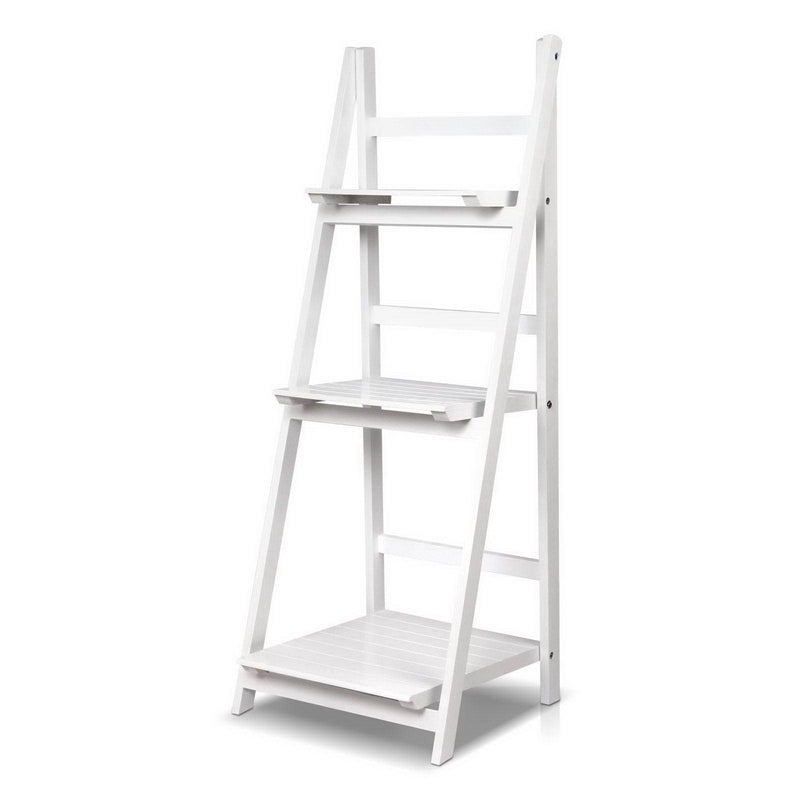 White Ladder Shelf - Furniture - Rivercity House & Home Co. (ABN 18 642 972 209) - Affordable Modern Furniture Australia