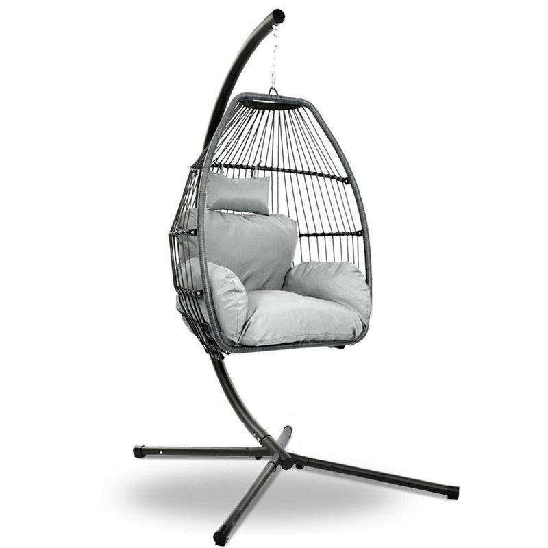 Wicker Swing Chair - Brand - Rivercity House & Home Co. (ABN 18 642 972 209) - Affordable Modern Furniture Australia