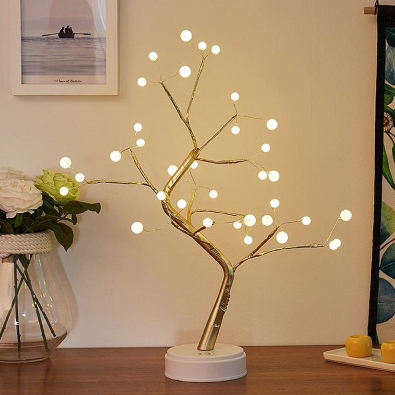Wood Desk Lamp Bonsai Lighted Tree - Home & Garden > Lighting - Rivercity House & Home Co. (ABN 18 642 972 209) - Affordable Modern Furniture Australia