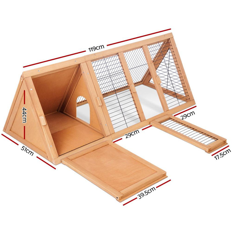 Wooden Pet Hutch - Pet Care - Rivercity House & Home Co. (ABN 18 642 972 209) - Affordable Modern Furniture Australia