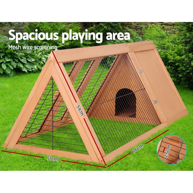 Wooden Pet Hutch - Pet Care - Rivercity House & Home Co. (ABN 18 642 972 209) - Affordable Modern Furniture Australia