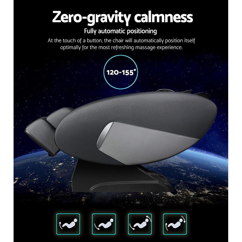 Zero Gravity Electric Massage Recliner Fully Auto Shiatsu Heating Function - Rivercity House & Home Co. (ABN 18 642 972 209) - Affordable Modern Furniture Australia