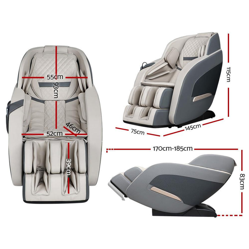 Zero Gravity Massage Chair Recliner - Rivercity House & Home Co. (ABN 18 642 972 209) - Affordable Modern Furniture Australia