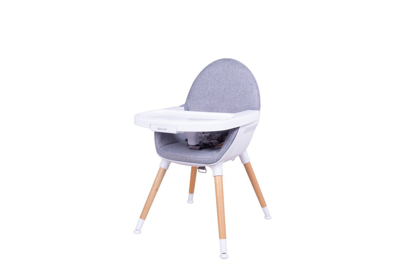 Zuri High Chair - Natural - Baby & Kids - Rivercity House & Home Co. (ABN 18 642 972 209) - Affordable Modern Furniture Australia