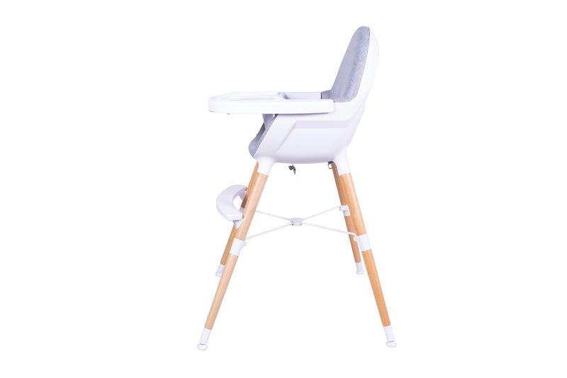 Zuri High Chair - Natural - Baby & Kids - Rivercity House & Home Co. (ABN 18 642 972 209) - Affordable Modern Furniture Australia